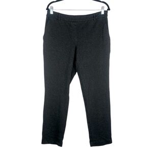 Dalia Charcoal Gray Stretchy Comfortable Business Career Pull On Pant Size Large